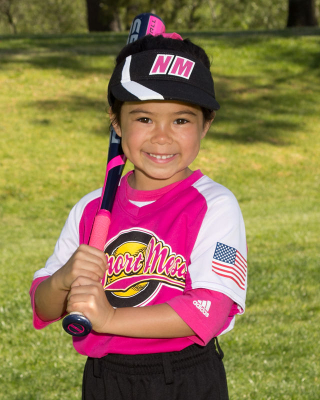 youth sports portrait pose