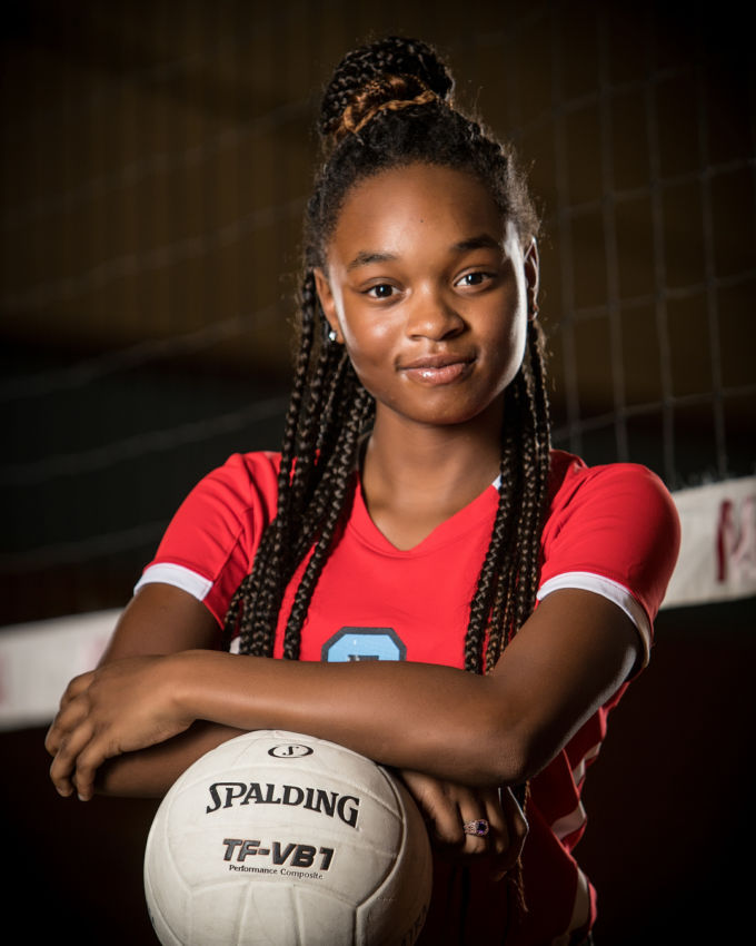 youth sports portrait pose