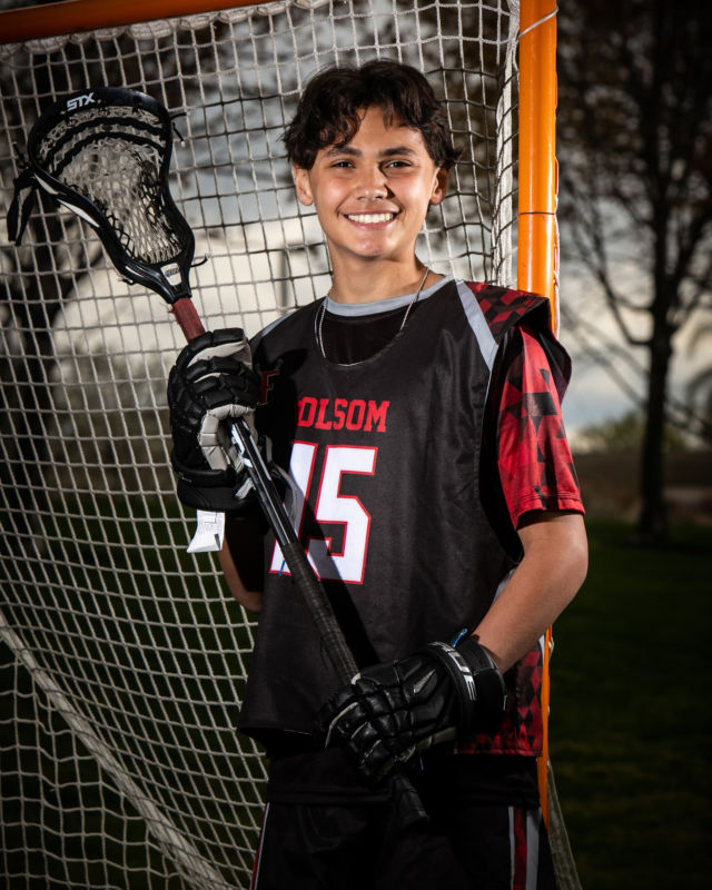 youth sports portrait pose