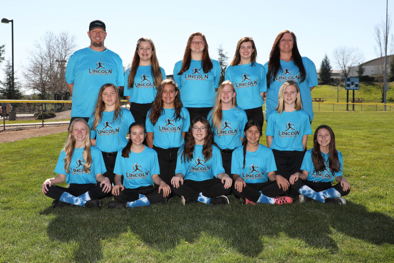 youth team sport photo lincoln girls softball