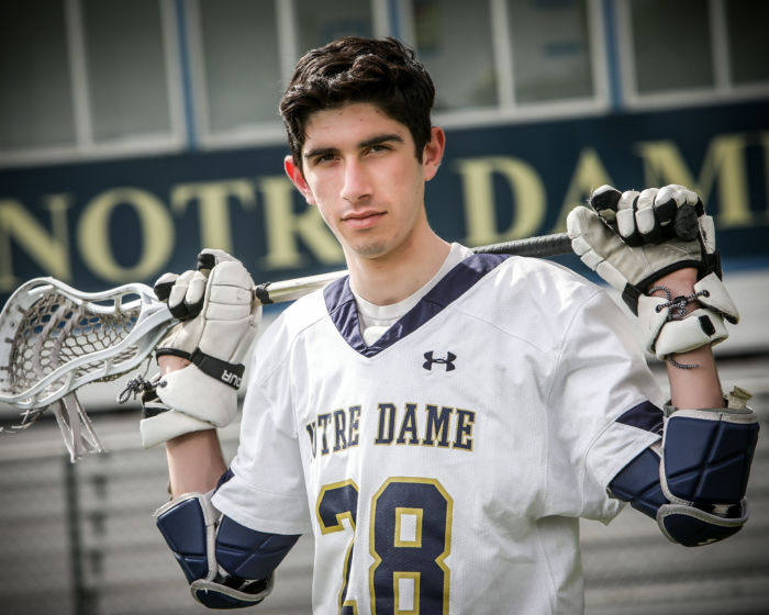 High School sport portrait lacrosse