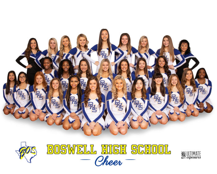 High School cheer squad