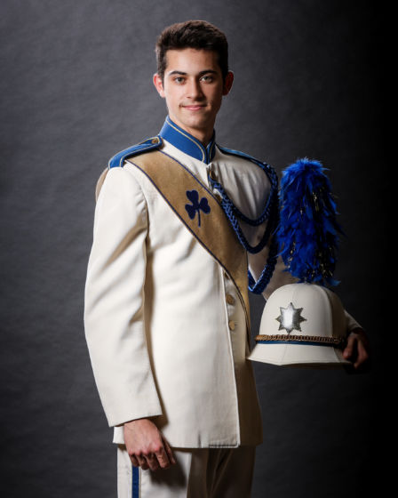 High School band portrait