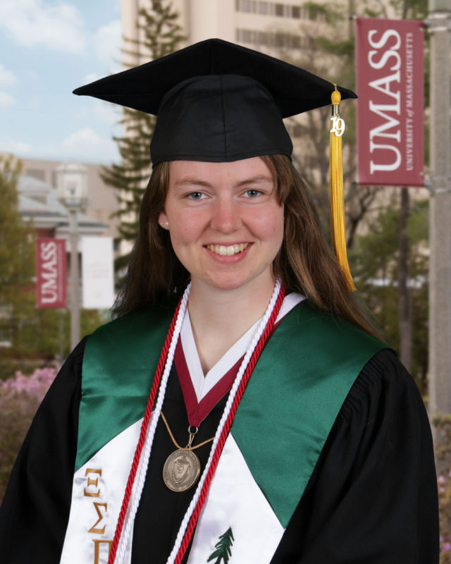 cap and gown portrait