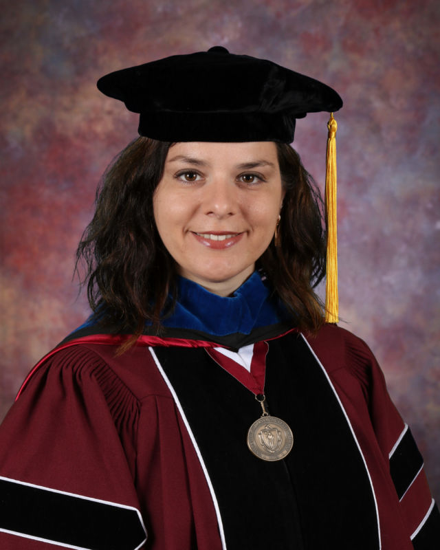 cap and gown portrait