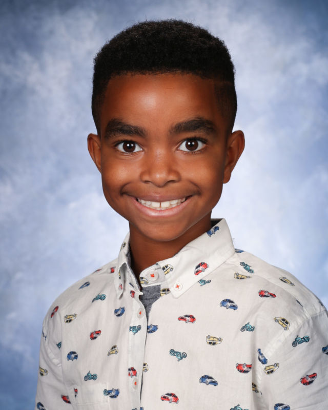 elementary male portrait