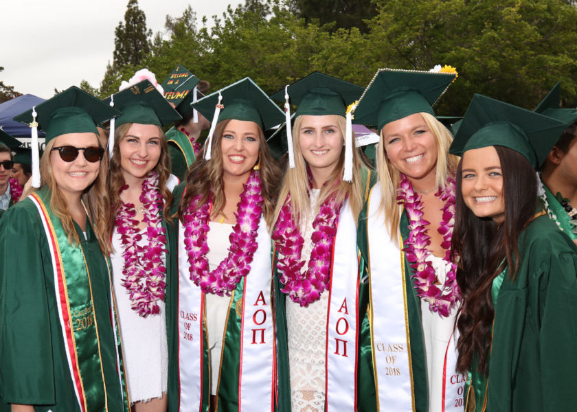 cap and gown event photo